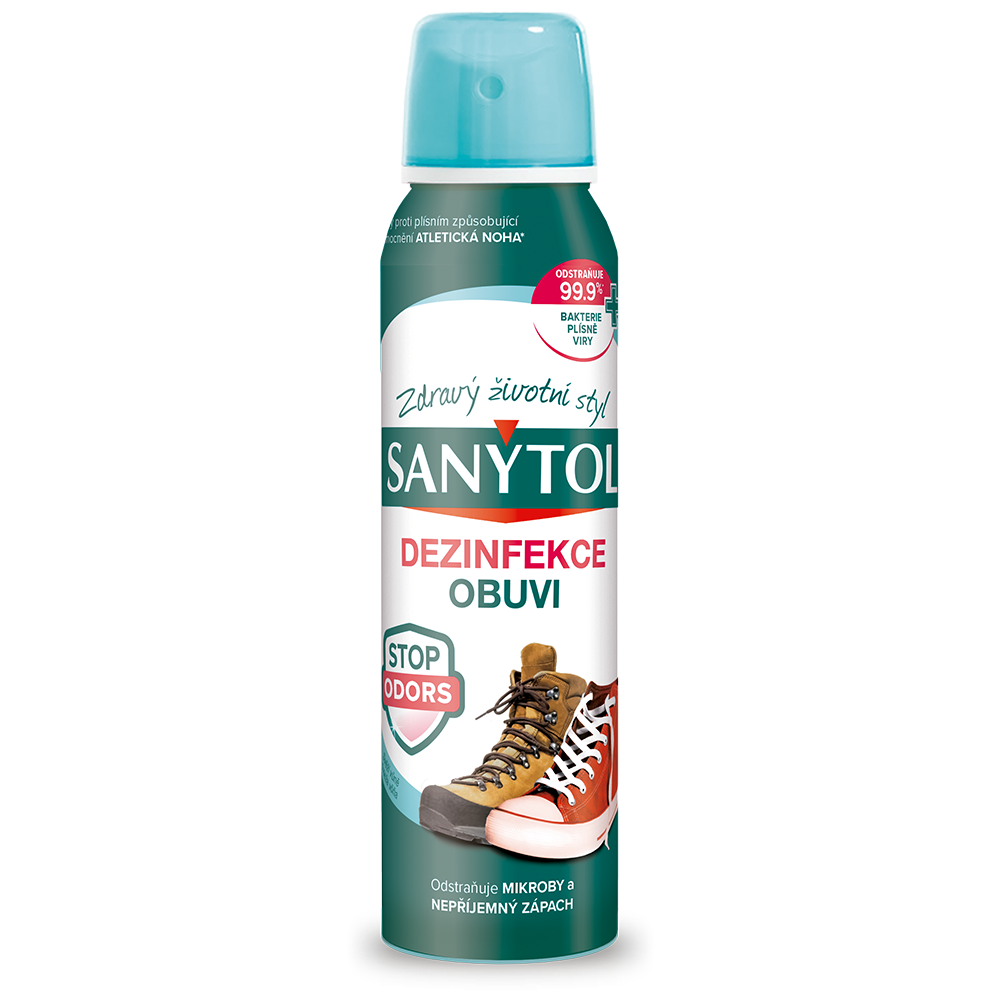 4142631505 SANYTOL SHOES SPRAY 150ML CZ-SK 01 2026 3D (web)